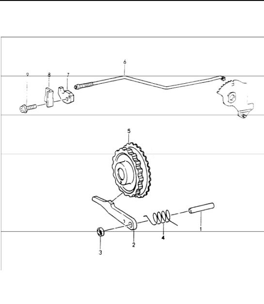 Diagram 320-04 Porsche Cayman S 3.4L 987C 2005-08 Transmission
