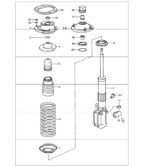 Front Axle, Steering  964 (911) (1989-1994)