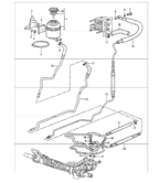 Front Axle, Steering  964 (911) (1989-1994)