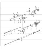 Hand Lever System, Pedal Cluster  964 (911) (1989-1994)