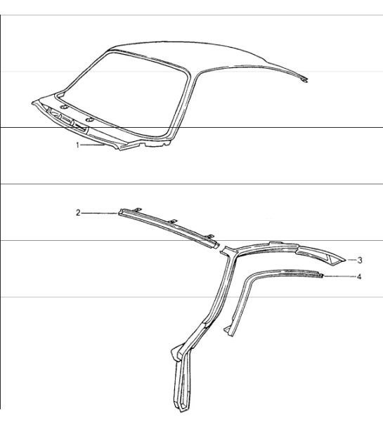 Diagram 801-31 Porsche Cayenne 9PA (955) 2003-2006 Body