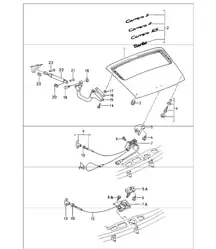 lid rear 964 1989-94