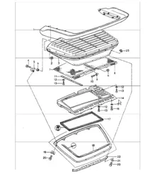 spoiler posteriore 964 TURBO 1989-94