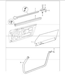 Dichtung Türen 964 SPEEDSTER 1989-94