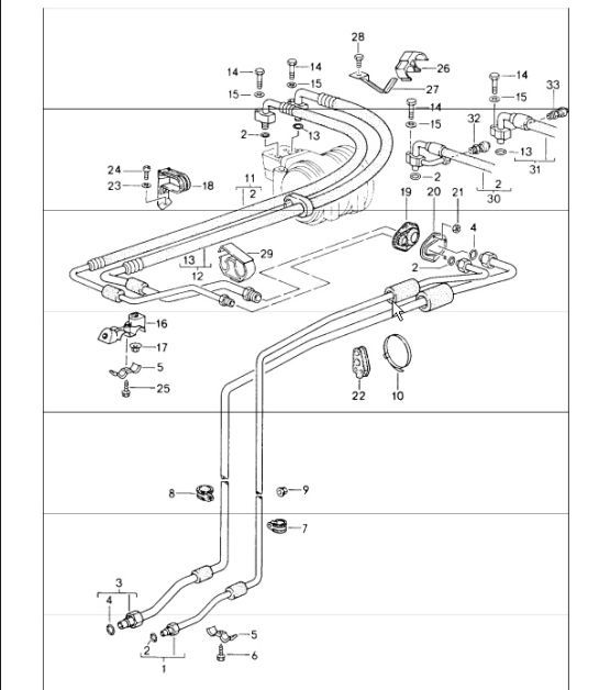Diagram 813-30 Porsche 卡宴 3.2L V6 2003 年>>  车身