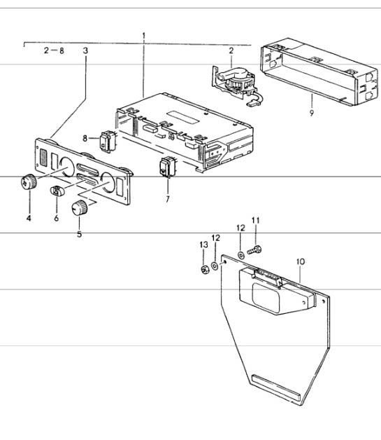 Diagram 813-40 Porsche Macan (95B) MK1 (2014-2018) Body