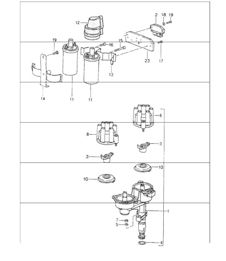 engine electrics 1 for 964 CARRERA 2/4 M64.01/02 and CARRERA RS M64.03 1989-94 engine electrics 1 for 964 CARRERA 2/4 M64.01/02 and CARRERA RS M64.03 1989-94