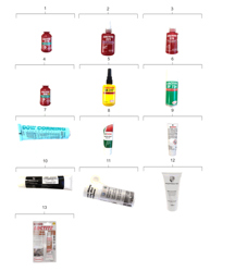 Líquido de seguridad / Compuesto de sellado / Agente conservante / Líquido de seguridad 968 1992-95