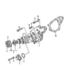 水泵（型号：M44.43/44）968 1992-95