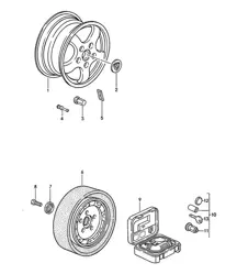 Ruota a disco 968 1992-95