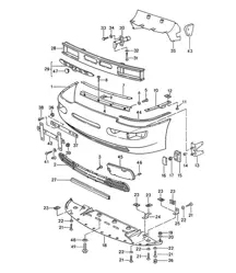 前裙板/保险杠 968 1992-95