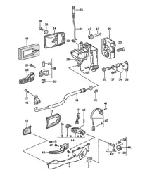 外门把手 / 门锁 968 1992-95
