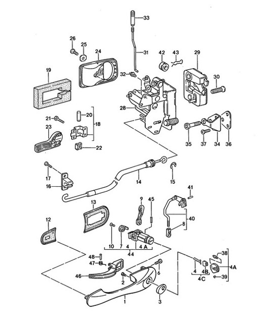 Diagram 804-005 Porsche 968 (1992-1995) Body