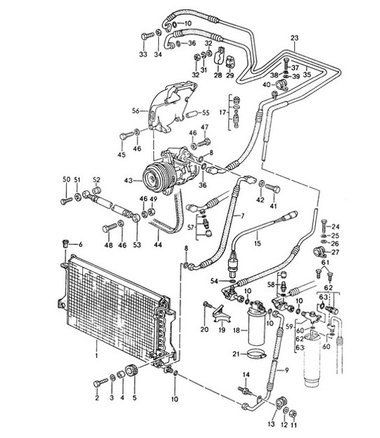 Diagram 813-015 Porsche 卡宴 9YA 2018-2023 