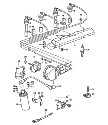 发动机电气设备 - 1 - （型号：M44.43/44）968 1992-95