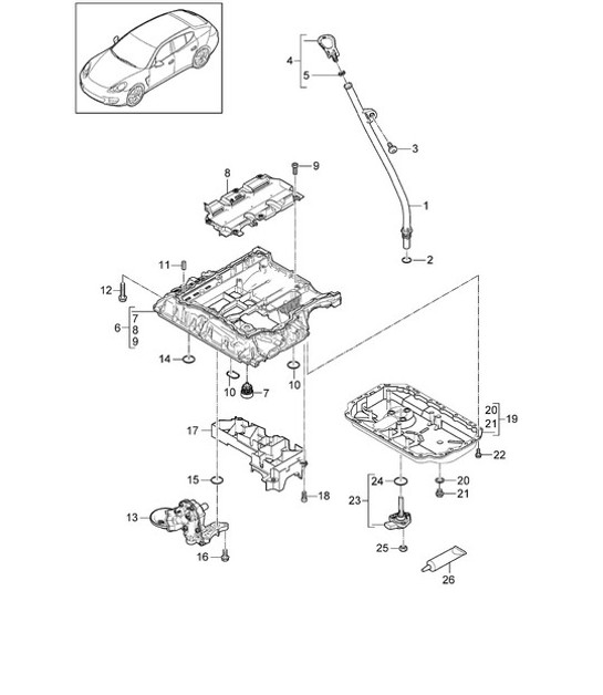 Diagram 104-045 Porsche Taycan 
