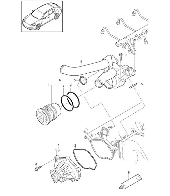 Diagram 105-000 Porsche Cayenne 9YB 2023>> 