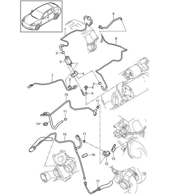 Diagram 107-080 Porsche Macan (95B) MK3 2022>> 