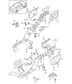 Fuel System, Exhaust System Panamera 970 MK1 (2009-2013)