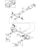 Fuel System, Exhaust System Panamera 970 MK1 (2009-2013)