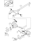 Fuel System, Exhaust System Panamera 970 MK1 (2009-2013)