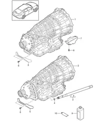 Replacement transmission / 7-speed dual clutch gearbox / - PDK - (Model: C7000,C7005, C7030,C7035, C7050,C7001, C7031,C7051) Panamera 970 (G1) 2010-16