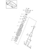 Front Axle, Steering  Panamera 970 MK1 (2009-2013)