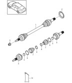 Rear Axle Panamera 970 MK1 (2009-2013)