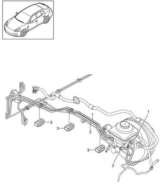 Diagram 604-005 Porsche 997 (911) MK2 2009-2012 Wheels, Brakes