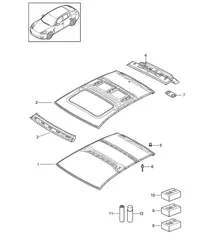 Dak / Scuttle Panamera 970 (G1) 2010-16
