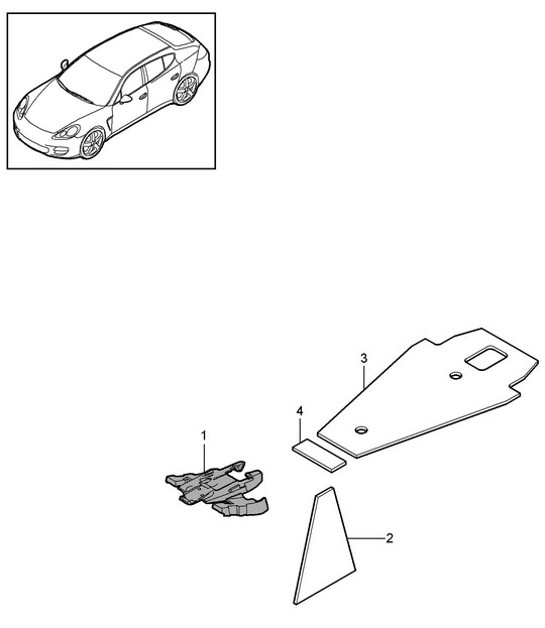Diagram 807-074 Porsche Cayenne Turbo V8 4.0L Petrol 550Hp 