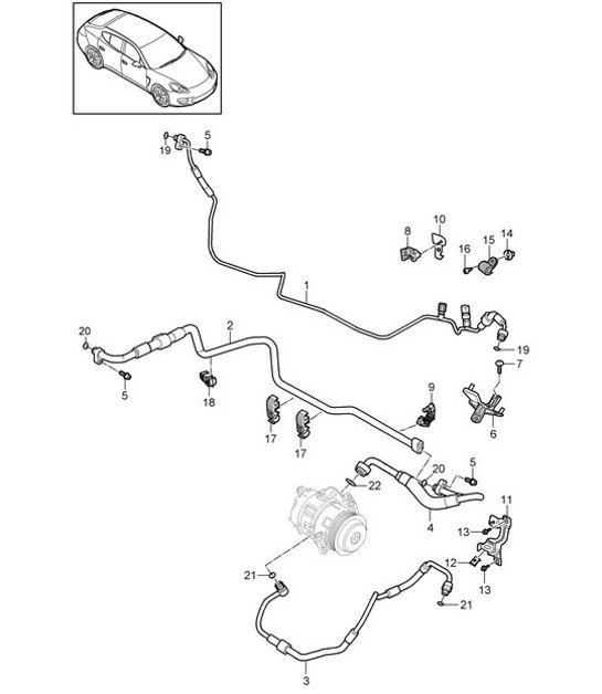 Diagram 813-027 Porsche 卡宴 S/GTS 4.8L 2007>>  车身