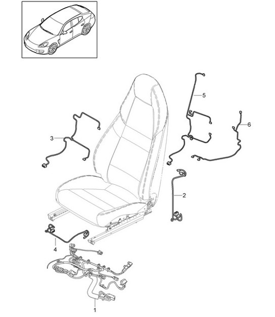 Diagram 817-022 Porsche Cayman 987C/981C (2005-2016) Body