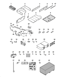 Battery module / Hybrid module / Battery  Panamera 970 (G1) 3.0L HYBRID  2012-16
