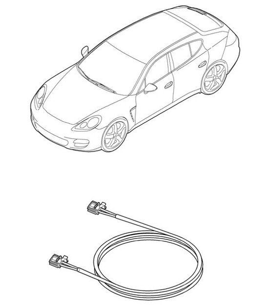 Diagram 902-050 Porsche Boxster 986/987/981 (1997-2016) Electrical equipment