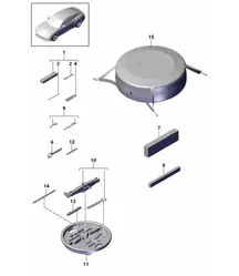 Tool Jack Panamera 971.1 (G2) 2017-20