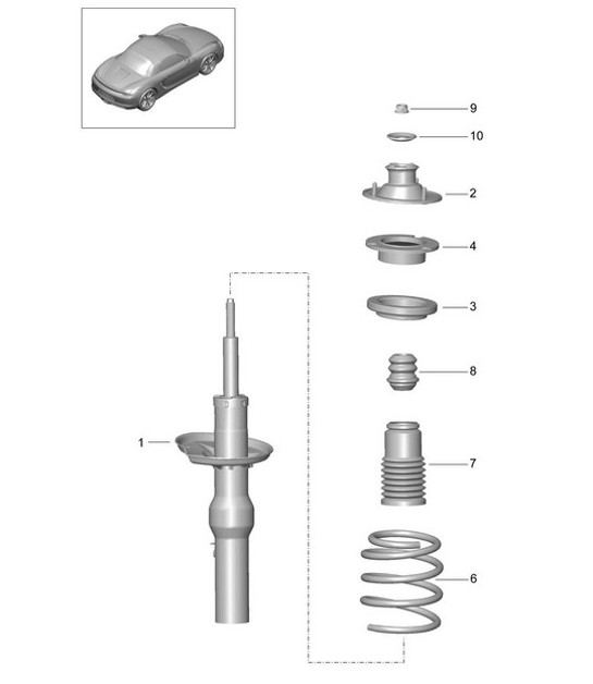 Diagram 502-000 Porsche Cayenne E-Hybrid V6 3.0L V6 340 CV 