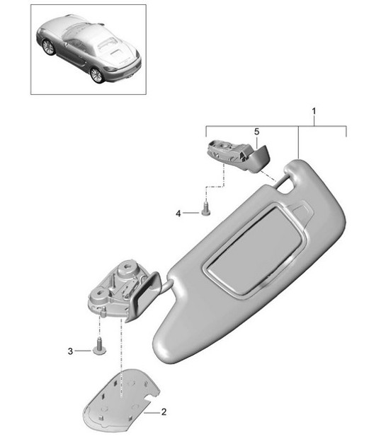 Diagram 807-068 Porsche 964 (911) (1989-1994) Carrozzeria