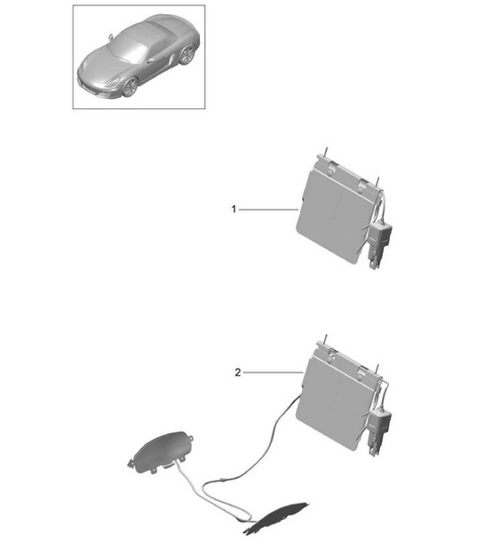 Diagram 817-022 Porsche Cayenne 9PA (955) 2003-2006 Body