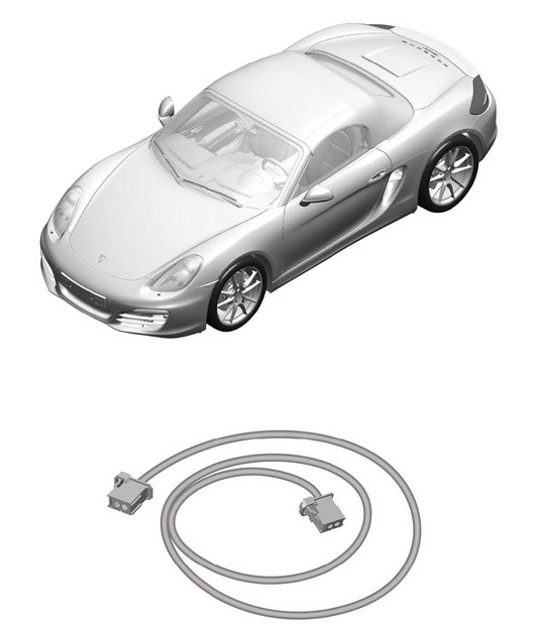 Diagram 902-050 Porsche Boxster 986/987/981 (1997-2016) Electrical equipment