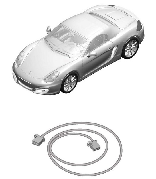 Diagram 902-060 Porsche Boxster 986/987/981 (1997-2016) Electrical equipment
