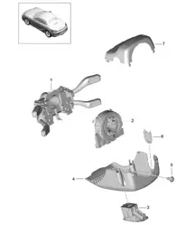 Steering column switch 981 Boxster / Boxster S 2012-16