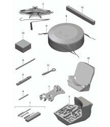 Werkzeugheber 981C Cayman / Cayman S 2014-16