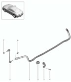 Rear Axle Cayman 987C/981C (2005-2016)