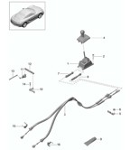 Hand Lever System, Pedal Cluster  Cayman 987C/981C (2005-2016)