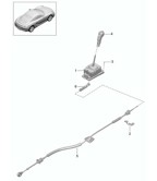 Hand Lever System, Pedal Cluster  Cayman 987C/981C (2005-2016)