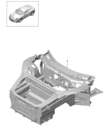 前端（完整） 981C Cayman / Cayman S 2014-16