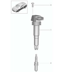 Ontstekingssysteem 981C Cayman / Cayman S 2014-16 Ontstekingssysteem 981C Cayman / Cayman S 2014-16