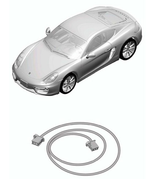 Diagram 902-050 Porsche Cayman 987C/981C (2005-2016) Electrical equipment