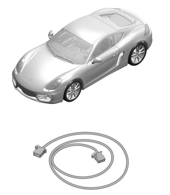 Diagram 902-060 Porsche Cayenne S 4.5L V8 2003>> Electrical equipment